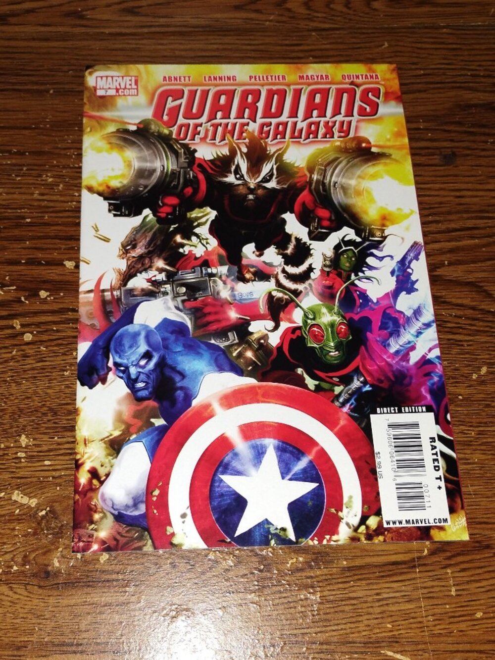 Guardians of the Galaxy #6 (Marvel Comics, 2008) Secret Invasion